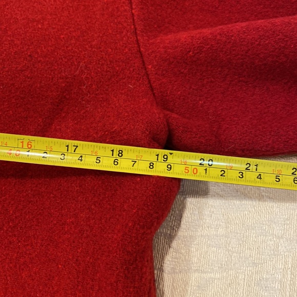 Bonnie & Norma Red and Gray Wool Blend Jacket - Picture 14 of 16